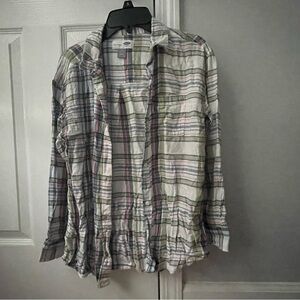 Girls Flannel- Size L (10-12)